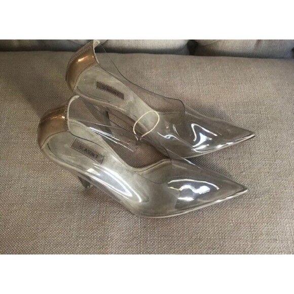 NIB $760 YEEZY SEASON 7 TRANPARENT BOMBA DE PVC TEMPORADA PUMPS SZ US 5 IT 35 - Picture 10 of 14